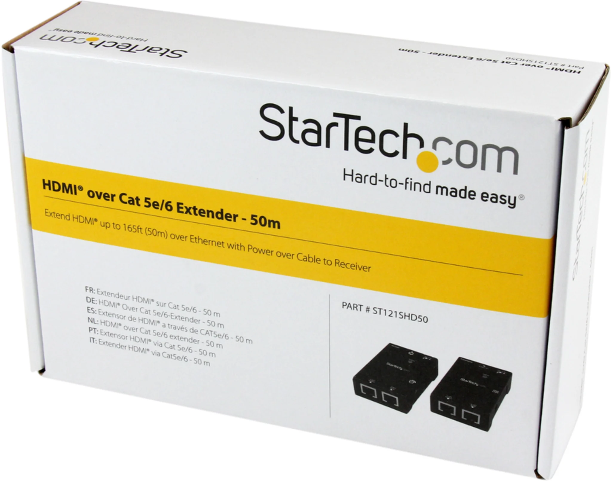 Imagen 5 de Kit Extensor Video Audio HDMI por Cable UTP Ethernet Cat5 Cat6 RJ45