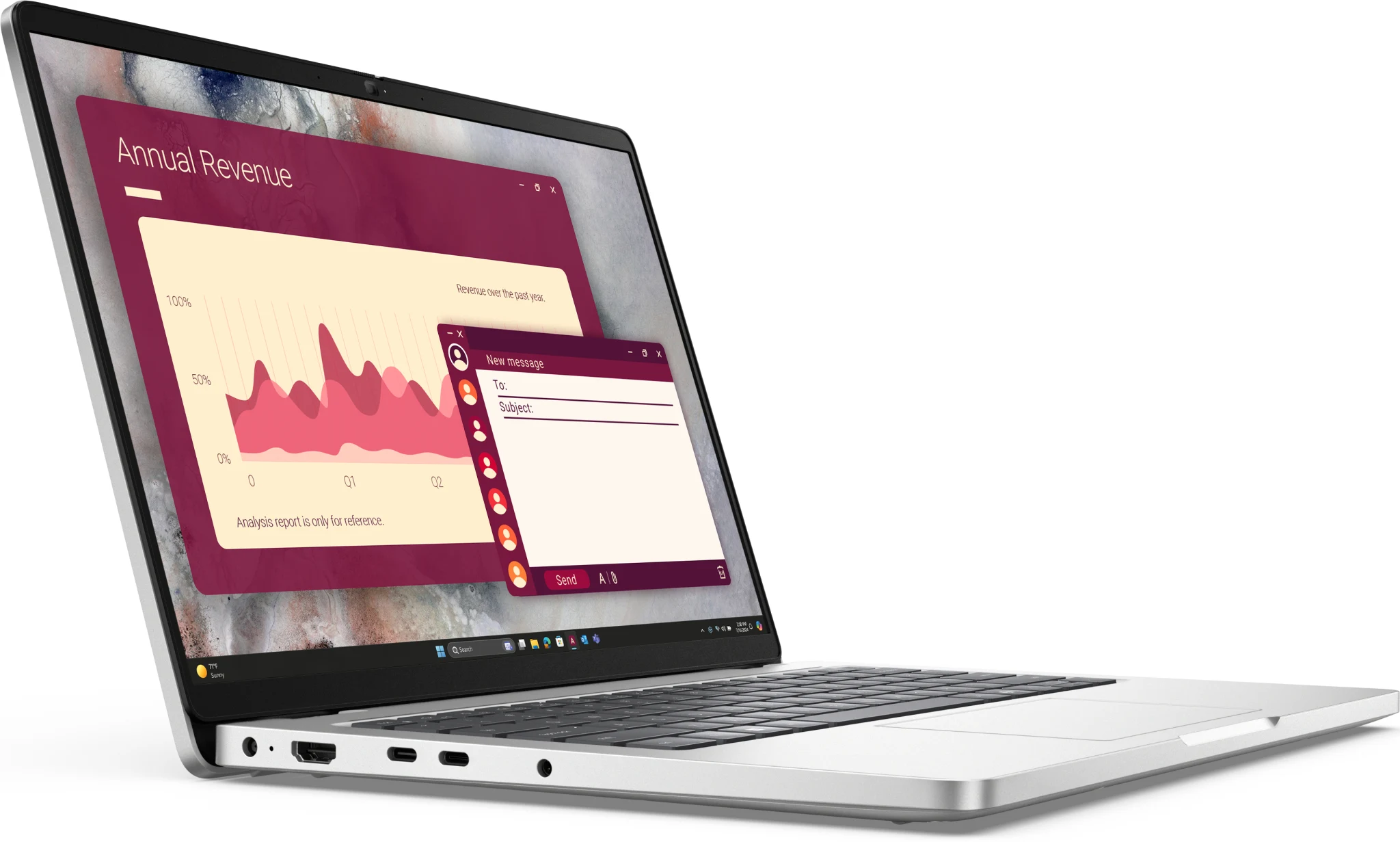 Imagen 1 de Notebook Dell Pro 14 Intel Core Ultra 5 235U RAM16GB SSD512GB 14" W11P