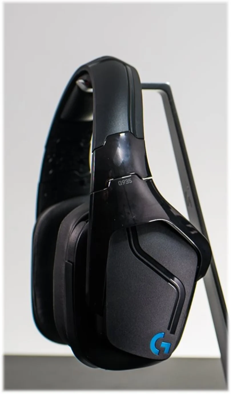 Imagen 10 de Audífonos Gamer Inalámbricos Logitech G935 RGB LightSync 7.1 DTS c/Mic Negro