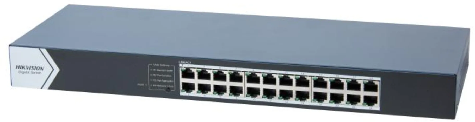 Imagen 1 de SWITCH 10/ 100/ 1000 24P/ RACKEABLE/ NO ADMIN DS-3E0524-E(C)/ METALICO HIKVISION