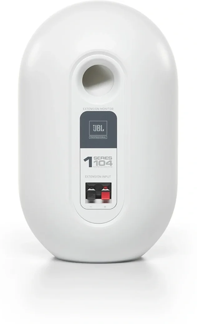 Imagen 2 de JBL Pro 104SET-BT Monitores Bluetooth 4.5" Blancos de Alta Fidelidad