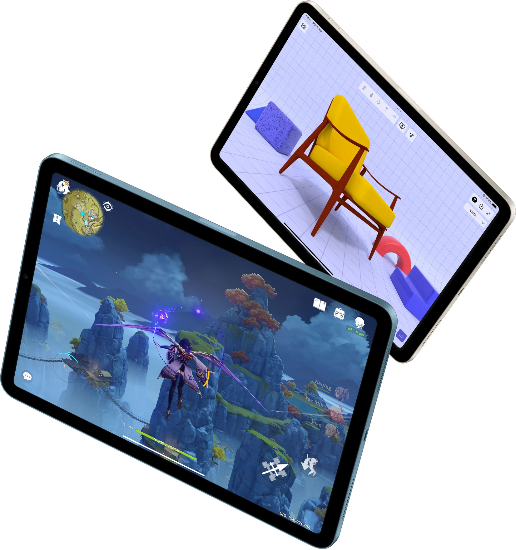Imagen 4 de iPad Air 5 10.9 WiFi + Cellular 64 GB rosado