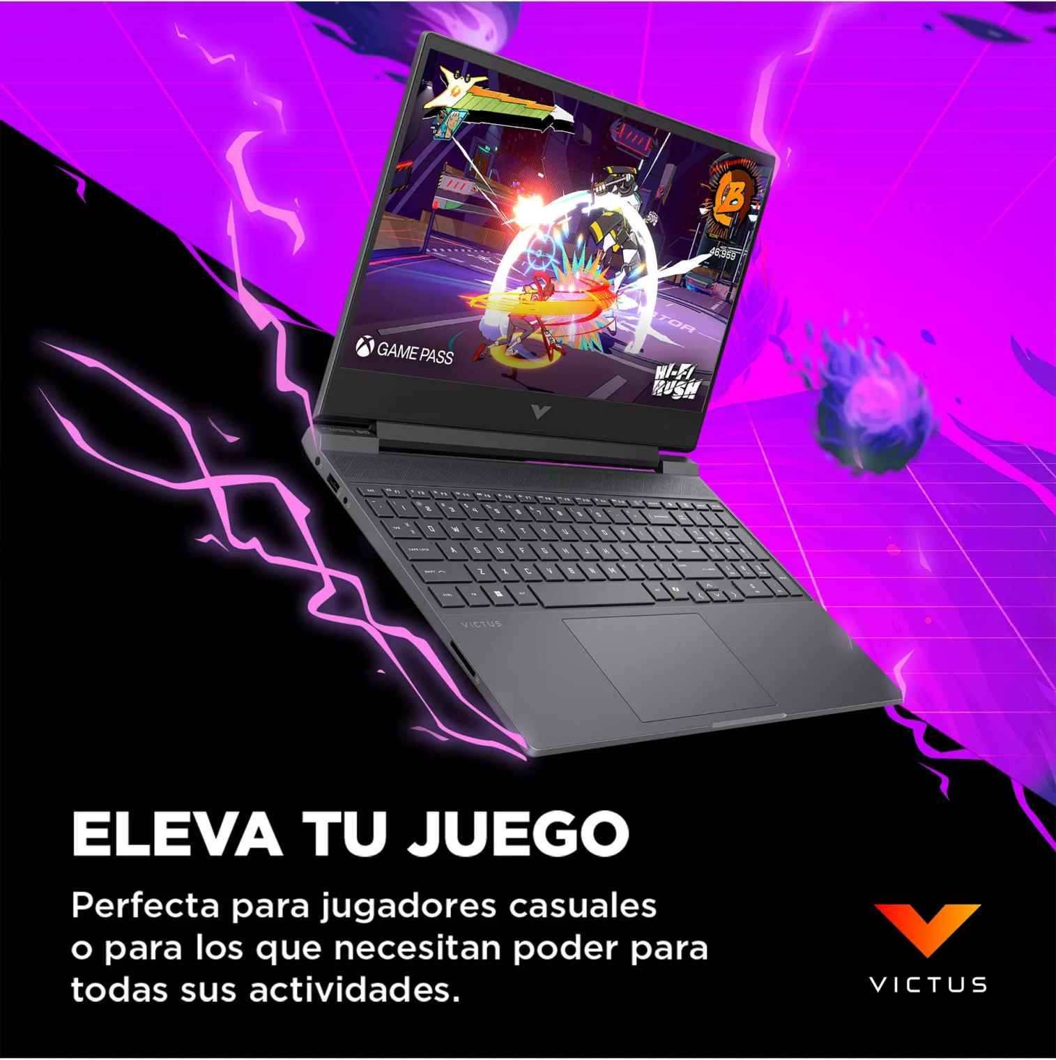 Imagen 3 de Notebook Gamer HP Victus i7-13620H RAM 16GB SSD 1TB 15.6" RTX3050 6GB W11H