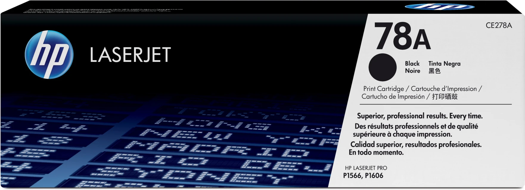 Imagen 0 de Toner HP 78A Negro Compatible LaserJet Pro P1566 / P1606 / 1536, 2.100 páginas