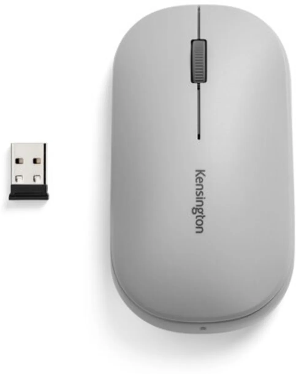 Imagen 1 de Mouse Inalámbrico Kensington Slimblade 2.0, Óptico 2400DPI 3 Botones USB/Bt Gris