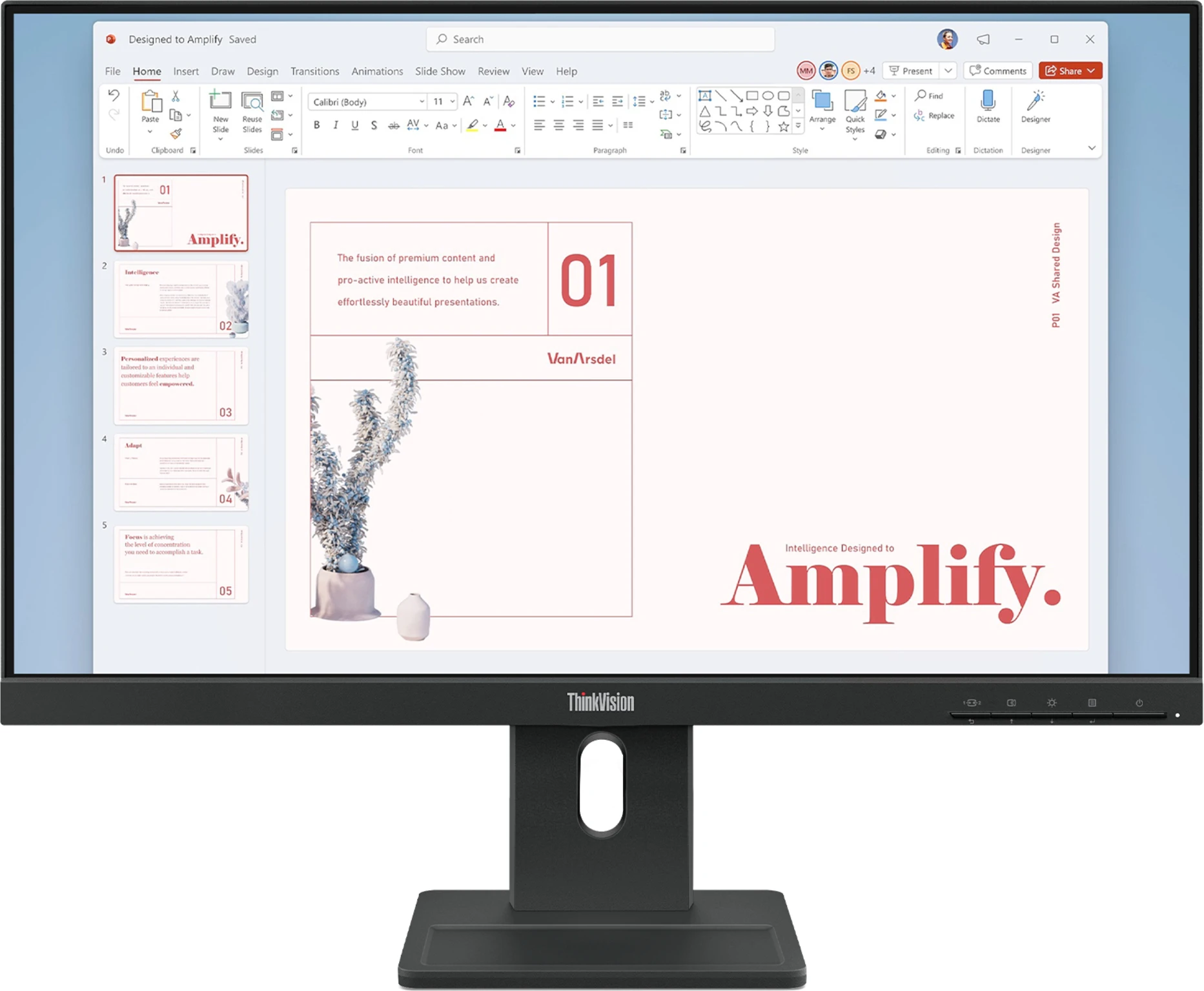 Imagen 0 de Monitor Lenovo E24-40 23 8" FHD 1920*1080 IPS DP HDMI VGA IPS 100Hz