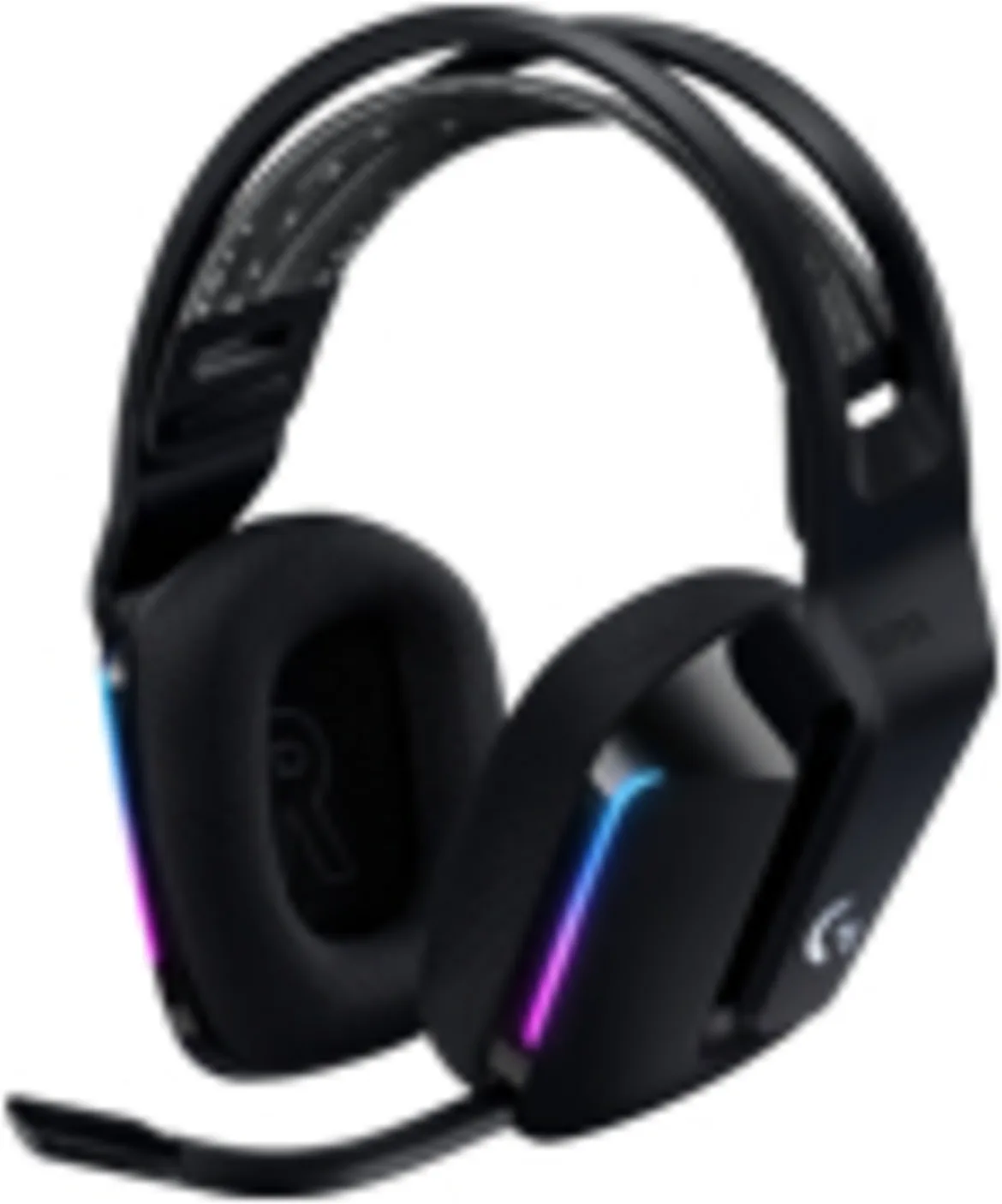 Imagen 2 de Audífonos Gamer Inalámbricos Logitech G733 LIGHTSPEED RGB 7.1 c/Mic USB2.0 Negro