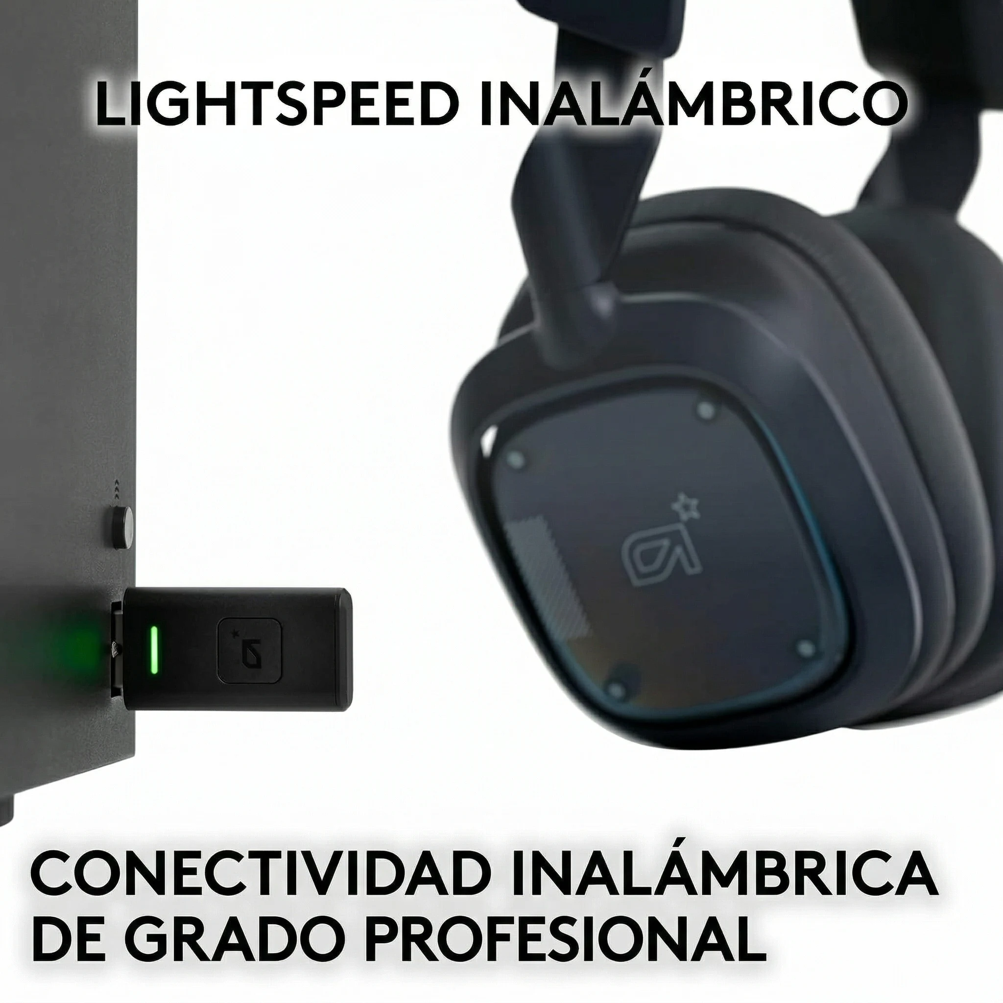 Imagen 3 de Audífonos Gamer Inalámbrico Logitech Astro  A30 Lightspeed 2.4GHz PS Navy Blue