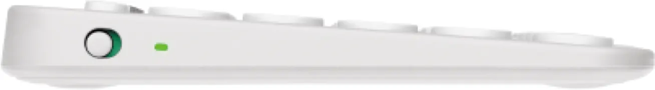 Imagen 3 de Teclado Inalámbrico Logitech Pebble Keys 2 K380S, Bluetooth Dongle USB Esp Blanc