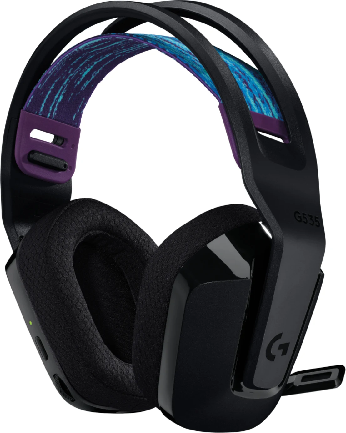 Imagen 1 de Audífonos Gamer Inalámbricos Logitech G535 Wireless Recep USB p/Win Mac Negro