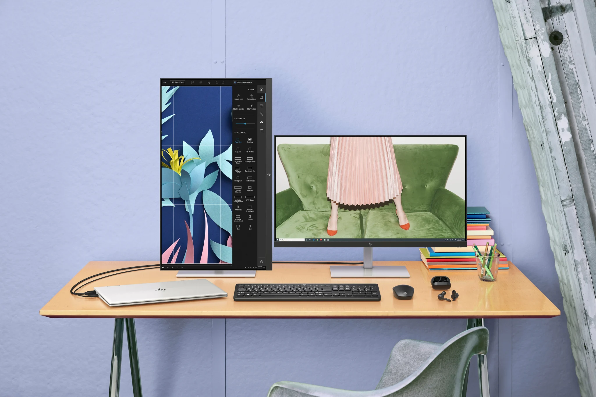 Imagen 2 de Kit Teclado Mouse Inalámbrico HP 230 Teclado en Español USB-A Color Negro