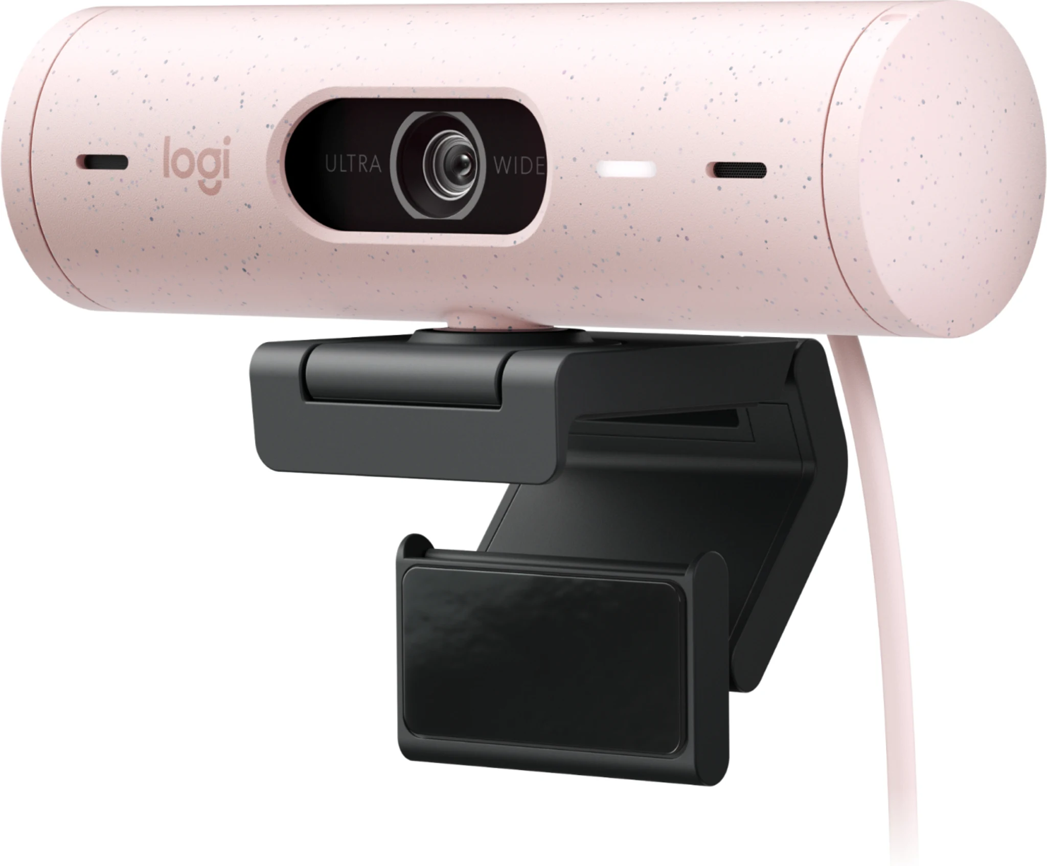 Imagen 0 de Cámara Web Logitech Brio 500 4mp Full HD 1080p Micrófono Integrado USB-C Rosado