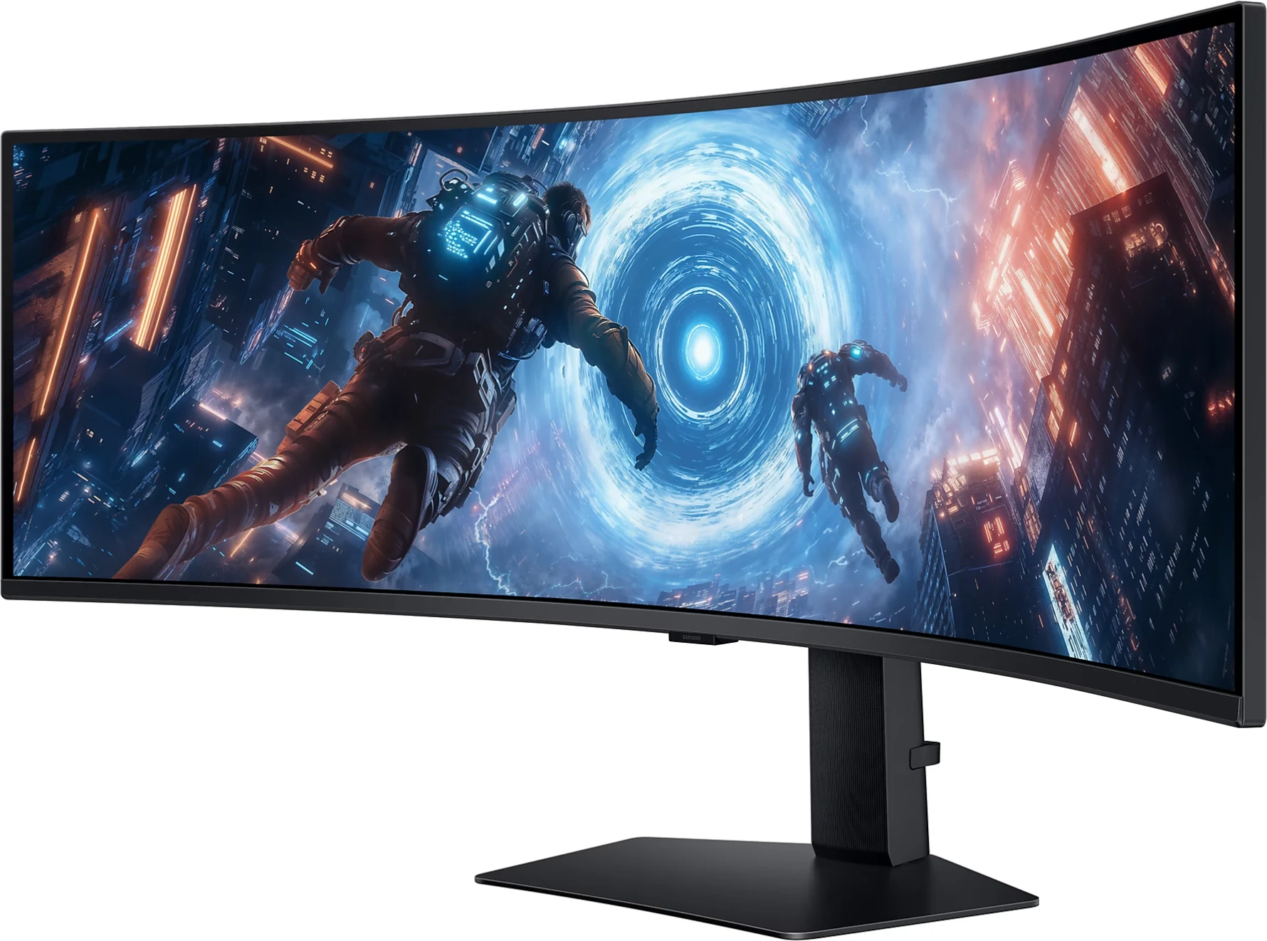 Imagen 1 de Monitor Gamer Curvo Samsung Odyssey G9 G91f 49" DQHD 5120*1440 DP HDMI VA 144Hz