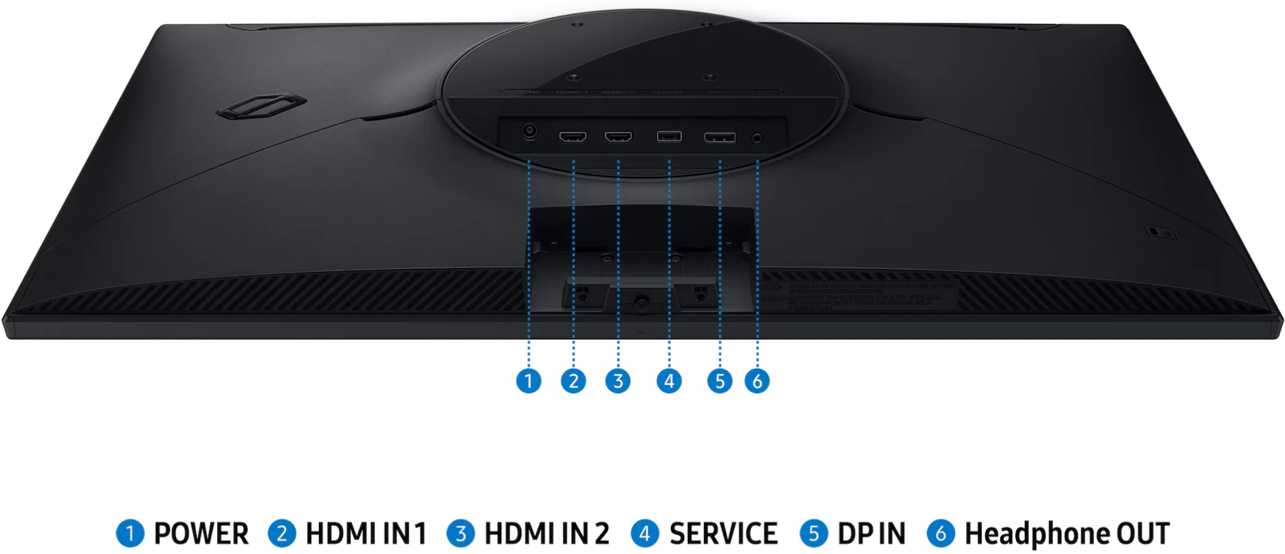 Imagen 11 de Monitor Gamer Samsung Odyssey G5 G53F 27" QHD IPS 200Hz 1ms FreeSync Premium