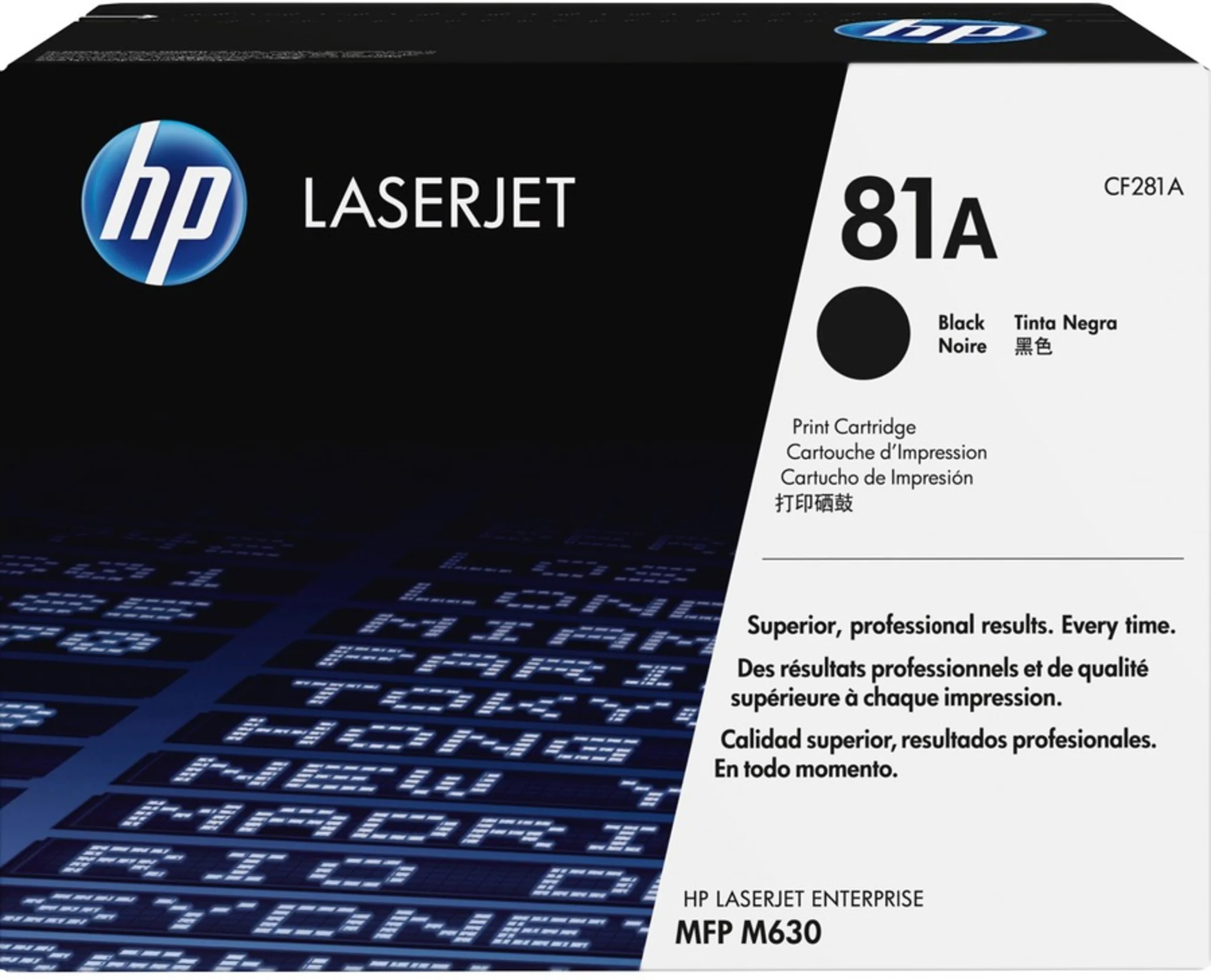 Imagen 0 de Toner HP 81A Negro 10.500 Pág p/ MFP M630z\nMFP M630dn\nMFP M630f\nMFP M630h