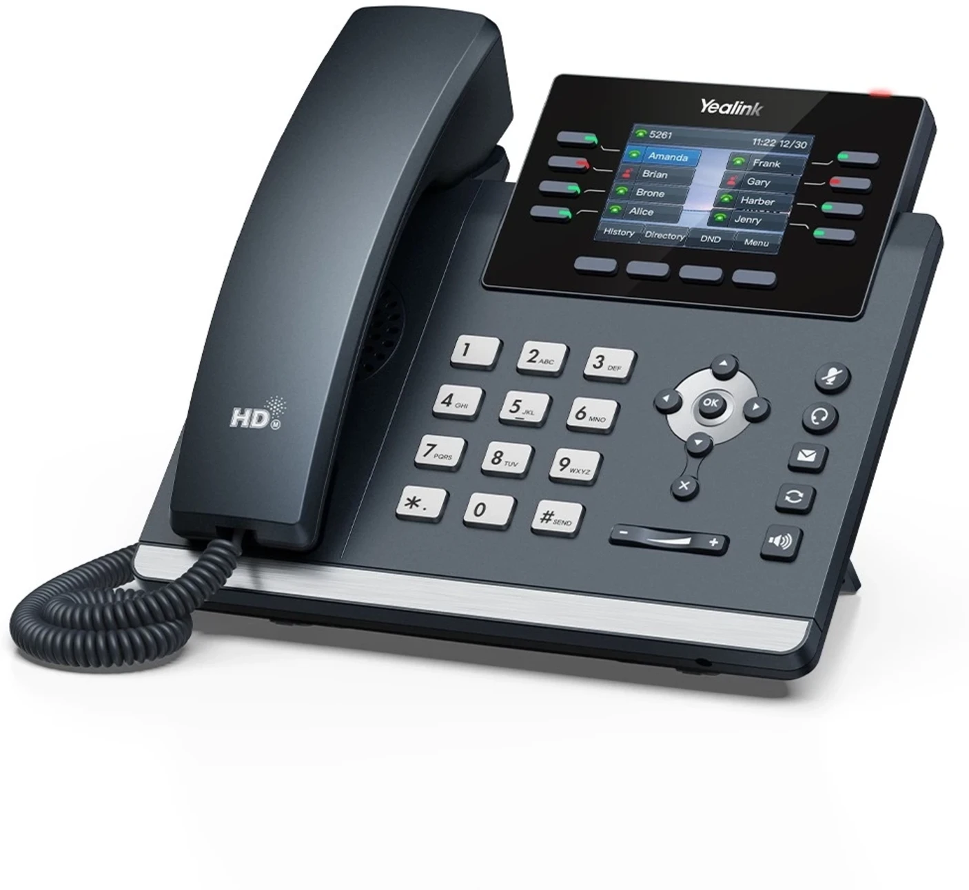 Imagen 0 de Teléfono IP Yealink SIP-T44W, WiFi Bluetooth Pantalla color 2.8" POE Gigabit