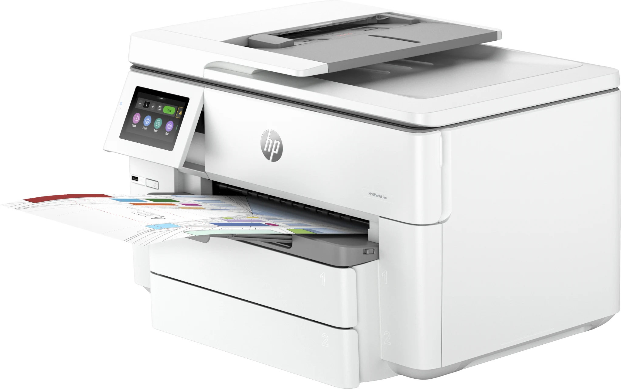 Imagen 2 de Impresora Multifunción HP OfficeJet Pro 9730, Inyecc.tinta color WiFi LAN USB