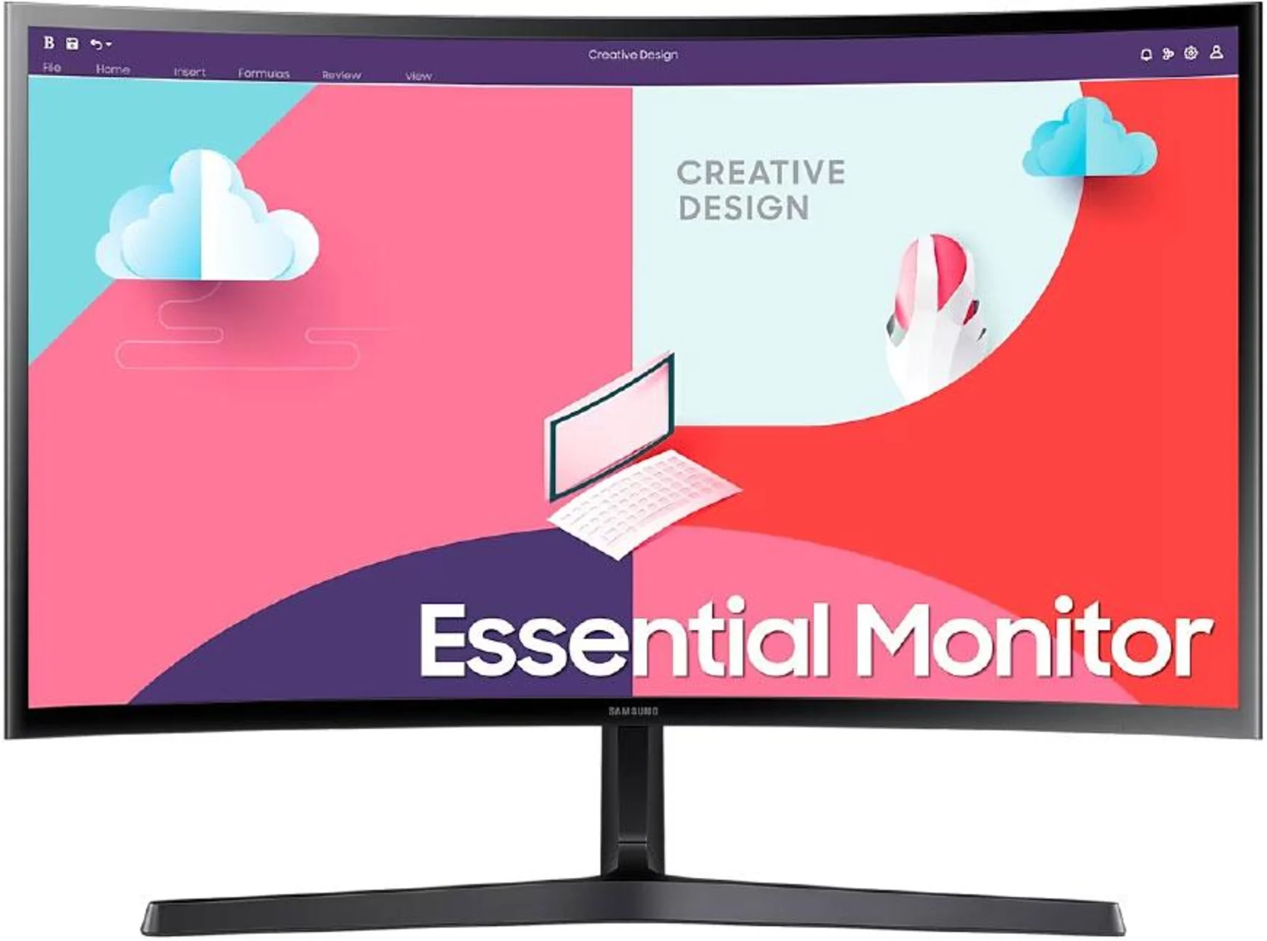Imagen 0 de Monitor Curvo Samsung LS27C366 27" FHD 1920*1080 VA HDMI VGA 75Hz FreeSync 4ms