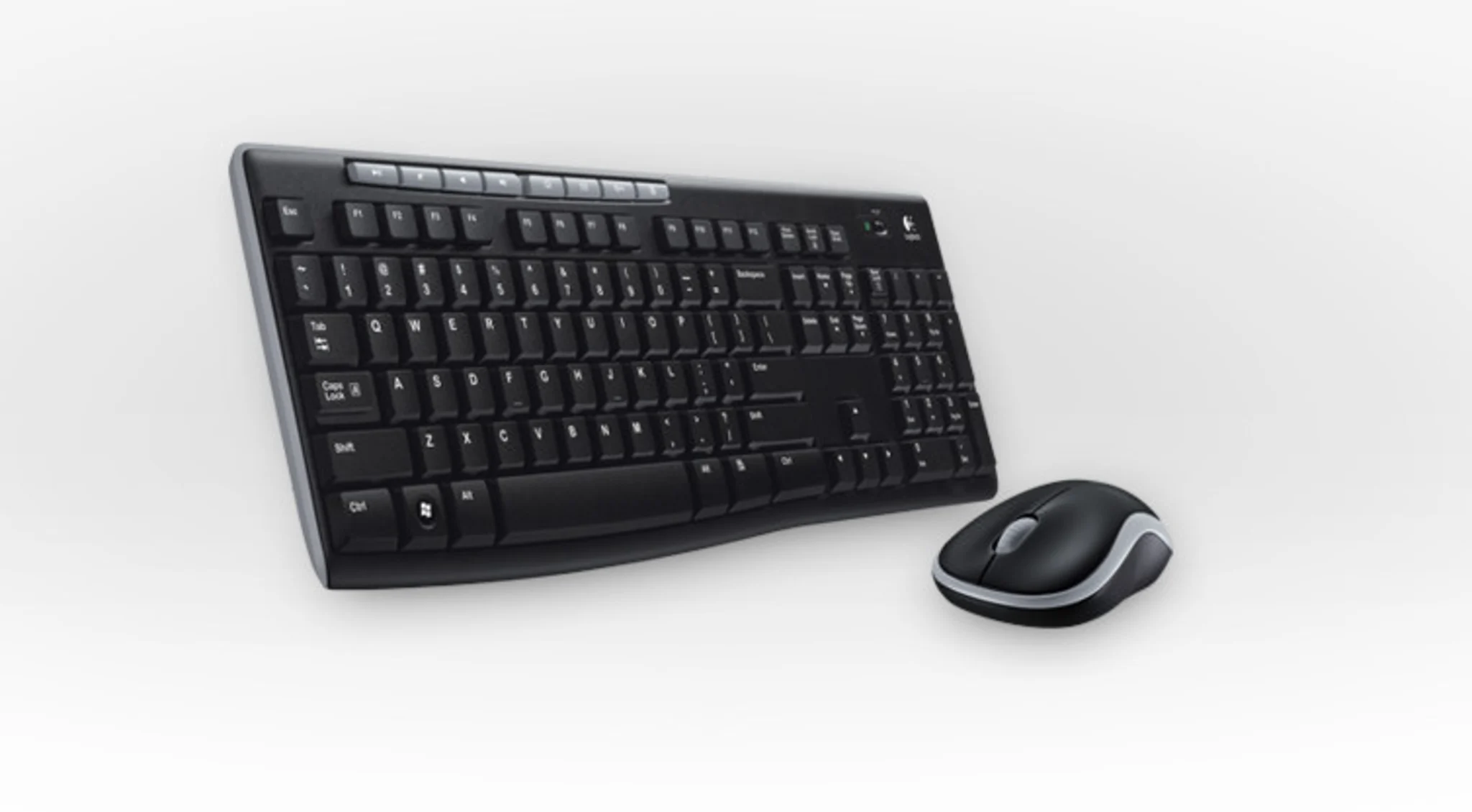 Imagen 2 de Kit Teclado Mouse Inalámbrico Logitech MK270 2,4MHz USB Color Negro