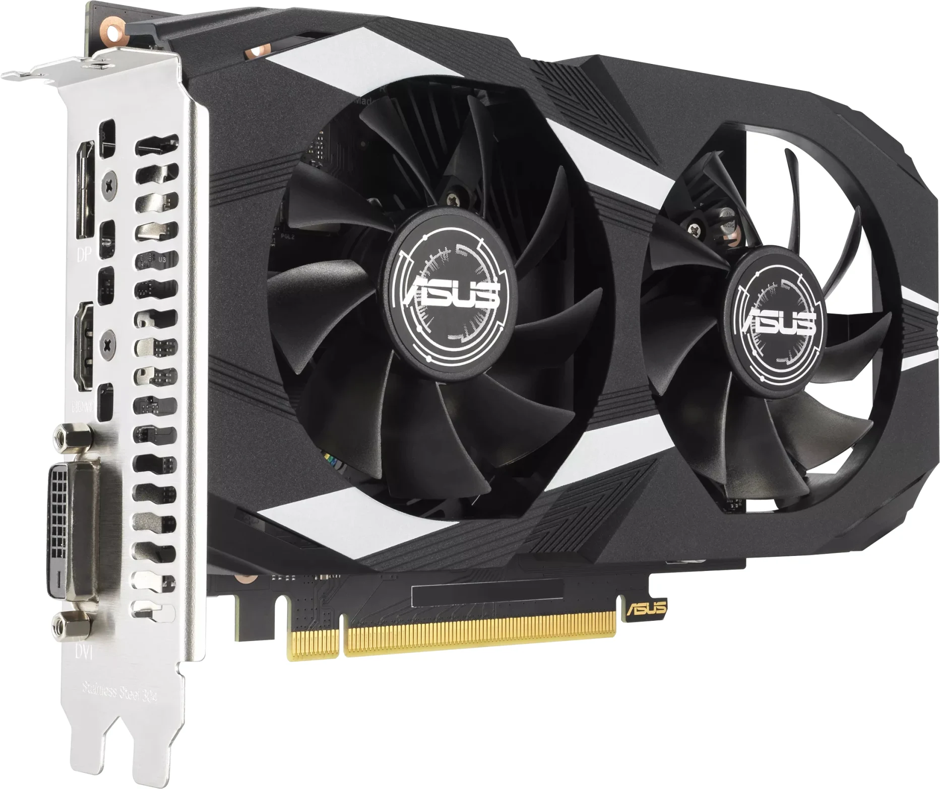 Imagen 3 de Tarjeta de Video Asus DUAL-RTX3050-O6G 6GB GDDR6 PCIe 4.0 DP DVI-D HDMI ATX