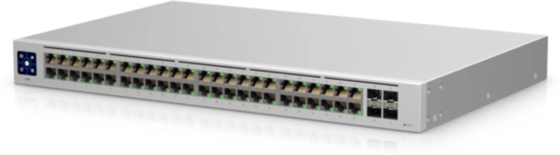 Imagen 1 de Switch Ubiquiti 48*0/100/1000+4*Gig SFP Req UniFi SwitchAdm Sobrem. Mont en Rack