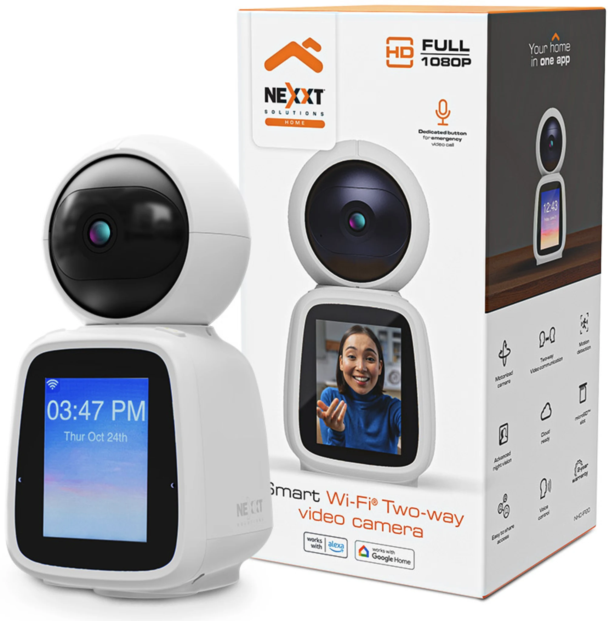 Imagen 0 de Nexxt Solutions Home - 2 way video cam