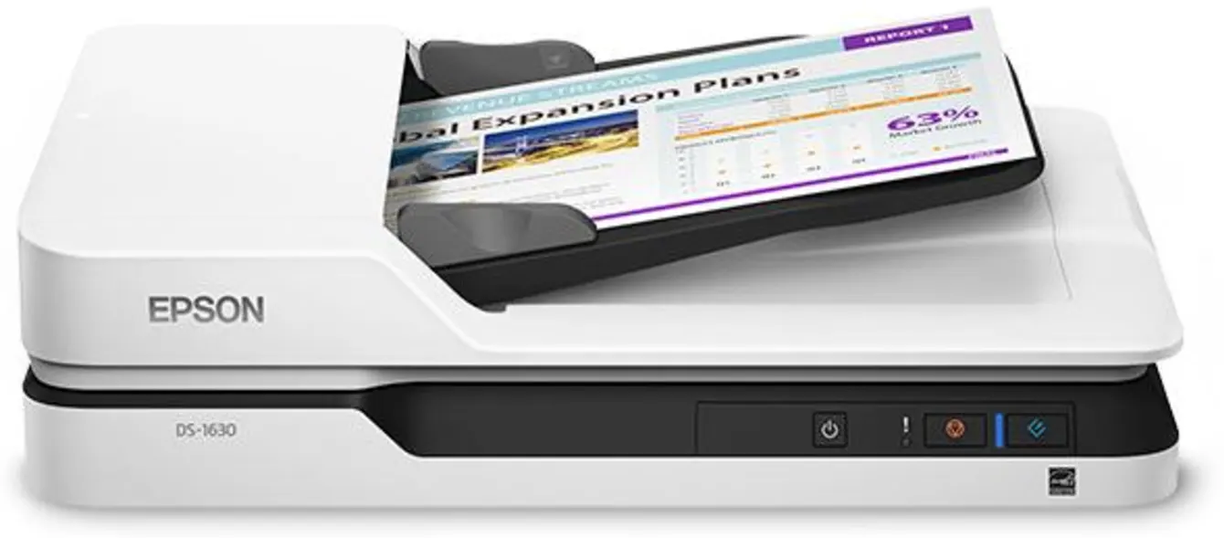 Imagen 0 de Escáner de Escritorio Epson DS-1630 Color Dúplex Cama plana 1200dpi USB