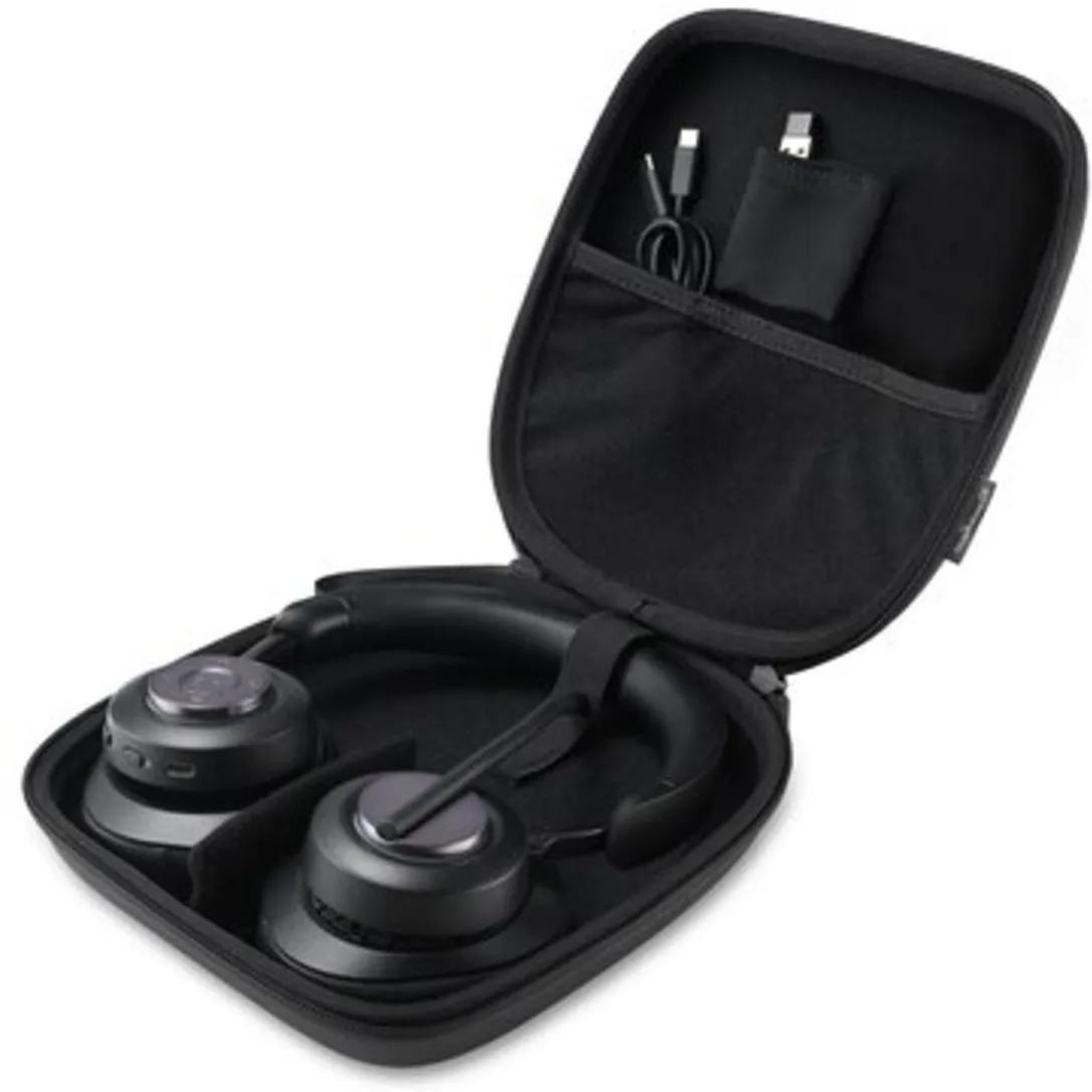 Imagen 11 de Audífonos Inalámbricos OnEar Kensington H3000, 550 mAh USB Type-C/A Bt5.2 Negros