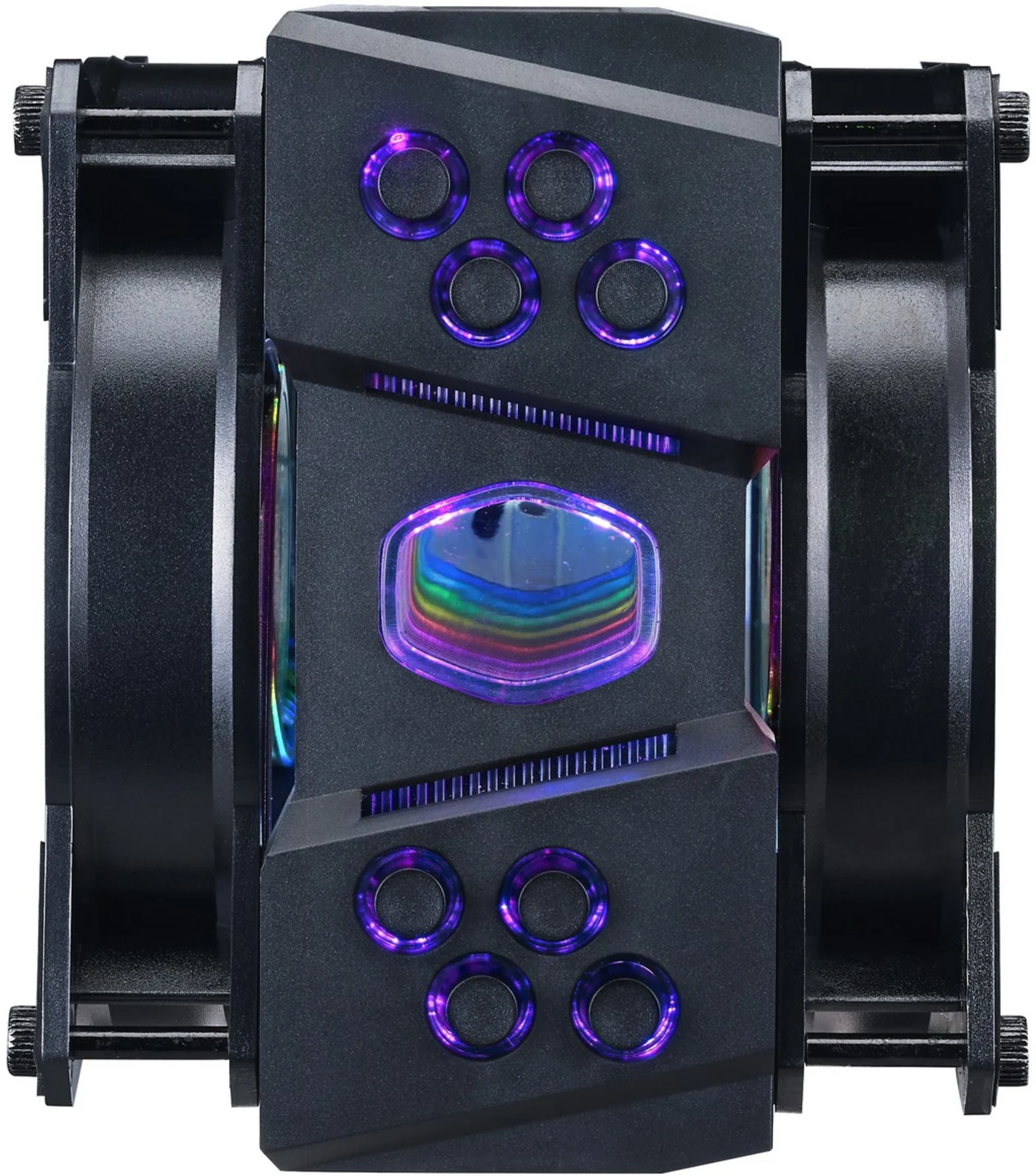 Imagen 2 de Disipador CPU Cooler Master MasterAir MA410M RGB, LGA 1151, AMD AM4