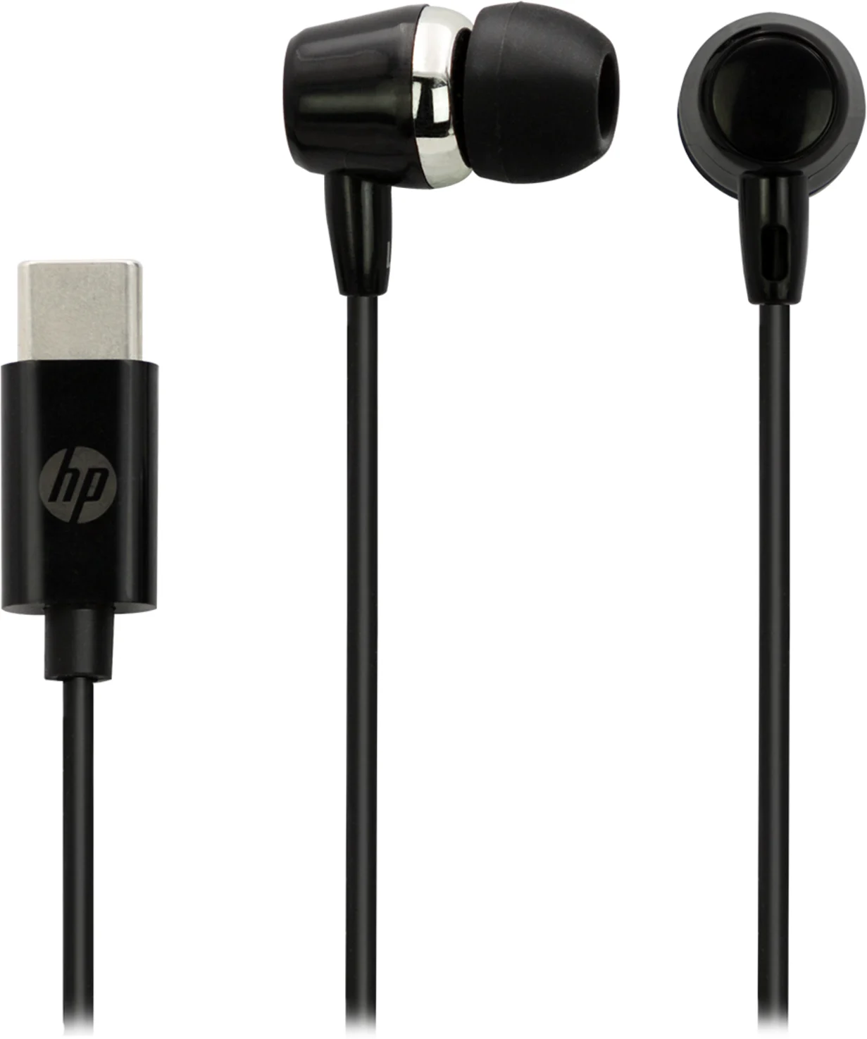 Imagen 1 de Audífonos Alámbricos InEar HP DHE-7000C con cable USB-C Color Negro