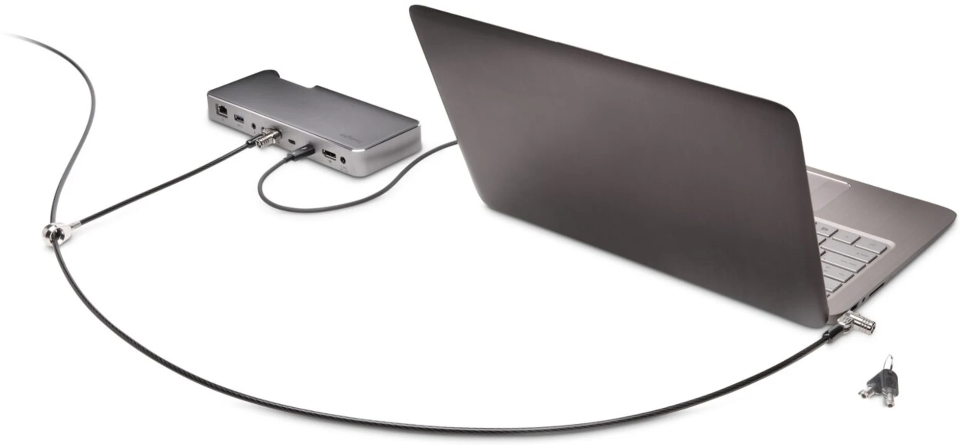 Imagen 2 de Cable de Seguridad Kensington Micro Saver 2.0 Twin 2.4 metros (Bulk) con Llave