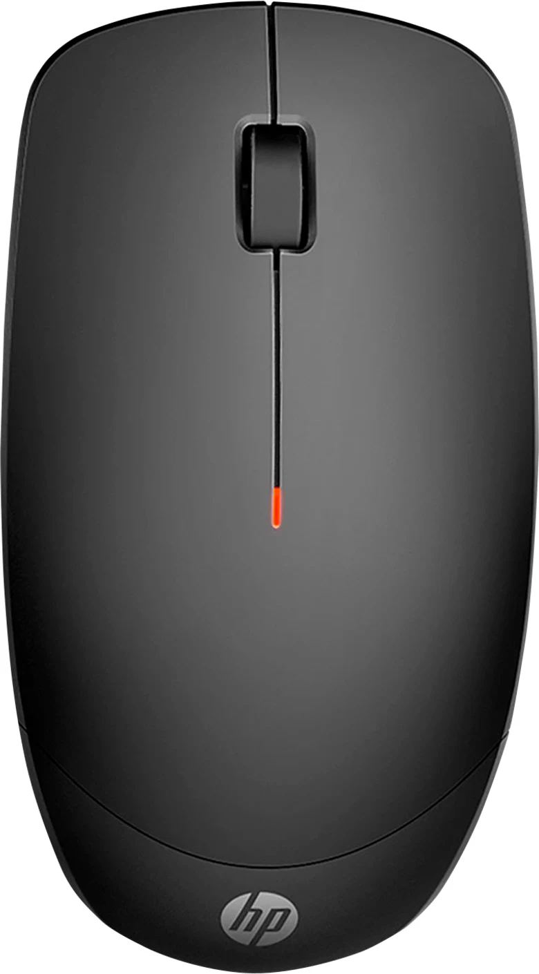 Imagen 1 de Mouse Inalámbrico HP 235, Slim Óptico 1600dpi 3 Botones USB Negro