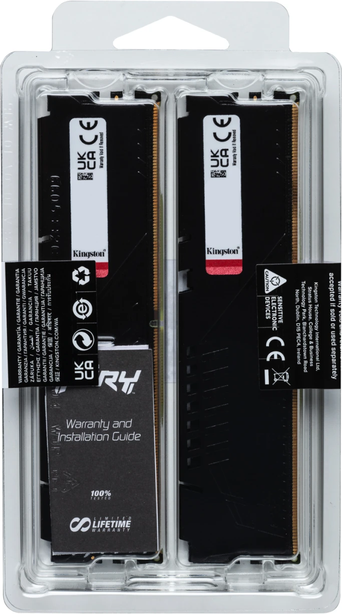 Imagen 5 de Memoria RAM 32GB (2*16GB) DDR5 6000MHz DIMM CL30 Non-ECC 1.4v 288p FURY Beast