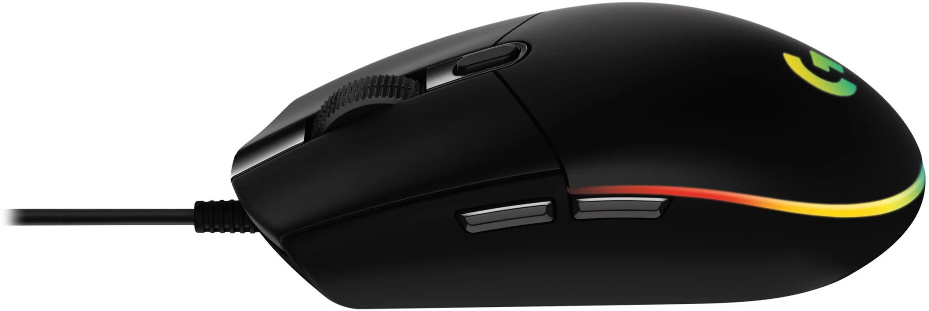 Imagen 4 de Mouse Gamer Alámbrico Logitech G203 RGB 6 Botones 8000dpi Programables USB Negro