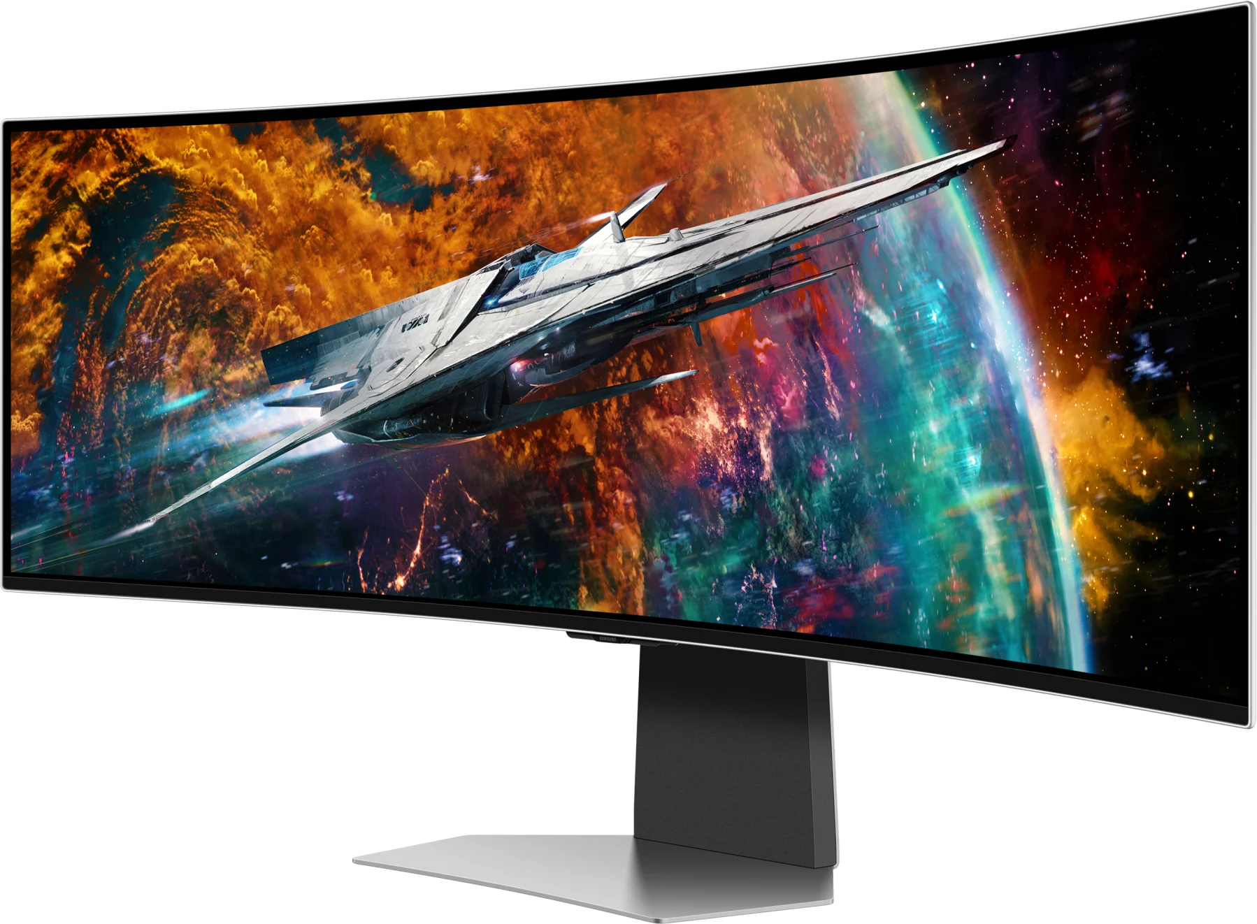 Imagen 5 de Monitor Gamer Curvo Samsung Odyssey OLED G9 49" DQHD5120*1440 WiFi DP HDMI mHDMI