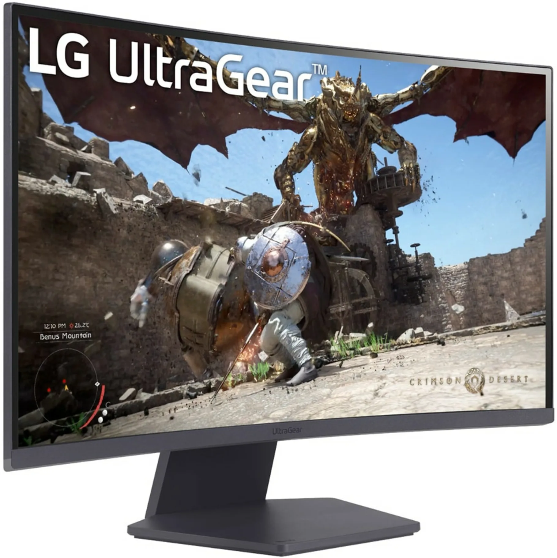 Imagen 3 de Monitor Gamer Curvo LG UltraGear 27" QHD 2560*1440 VA HDMI D 180Hz 1ms GtG 