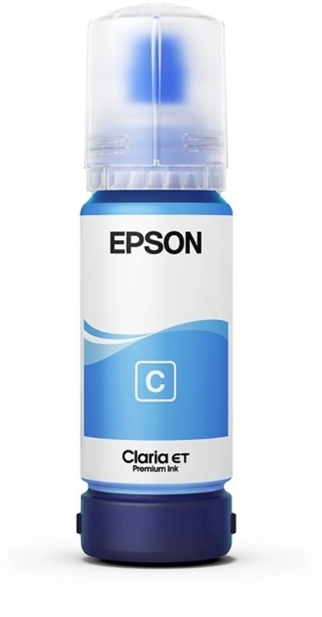 Imagen 0 de Botella de Tinta Epson T555 Cyan para EcoTank L8180 L8160, 6.200 Páginas 70ml