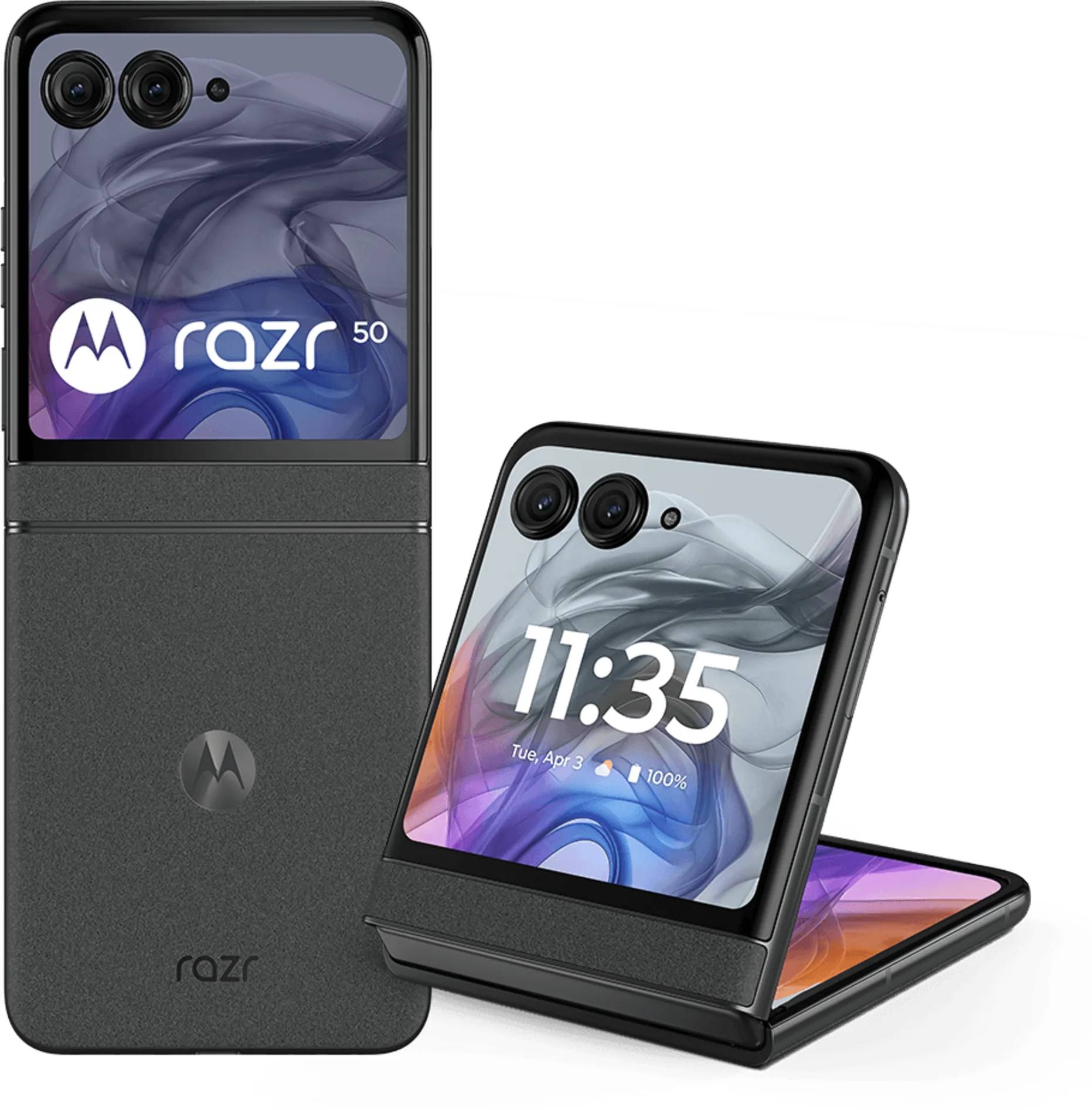 Imagen 0 de Celular Motorola Razr 50 Memoria 512GB RAM 12GB 50MP 6.9' Gris