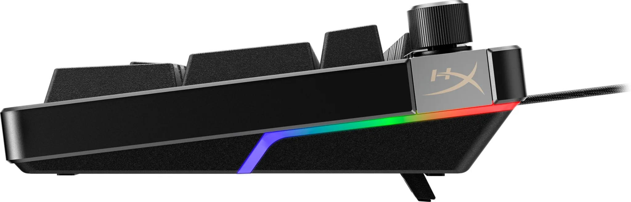 Imagen 4 de Teclado Gamer Alambrico HyperX Alloy Rise, RGB Mecánico Español Color negro