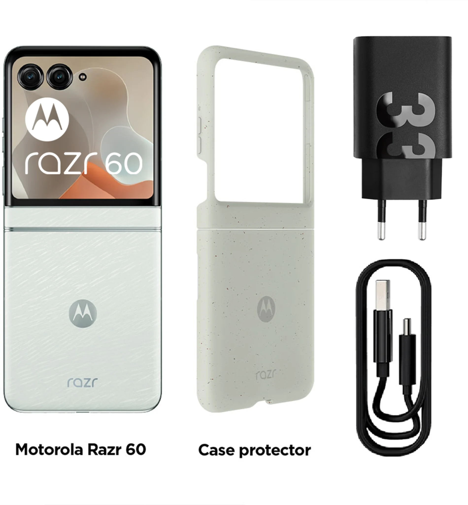 Imagen 3 de Celular Motorola Razr 60 Memoria 512GB RAM 12GB 50MP 6.9' Blanco