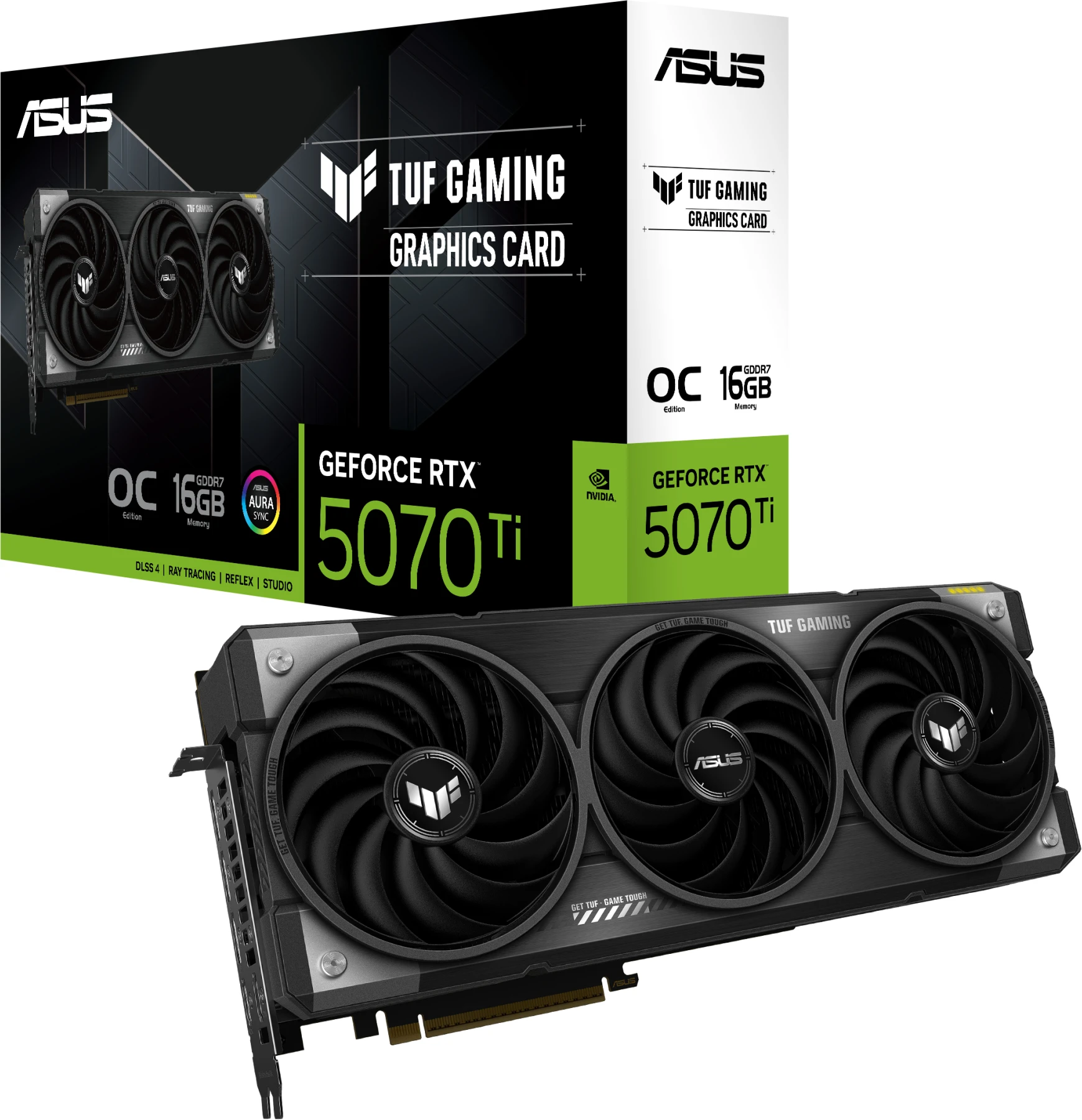 Imagen 10 de Tarjeta de Video Asus TUF-RTX5070TI-O16G-GAMING 16GB GDDR7 2*HDMI 3*DP ARGB