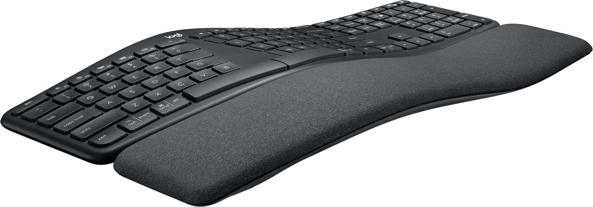 Imagen 0 de Teclado Inalámbrico Ergonómico Logitech Ergo K860 RF+Bluetooth Español Negro