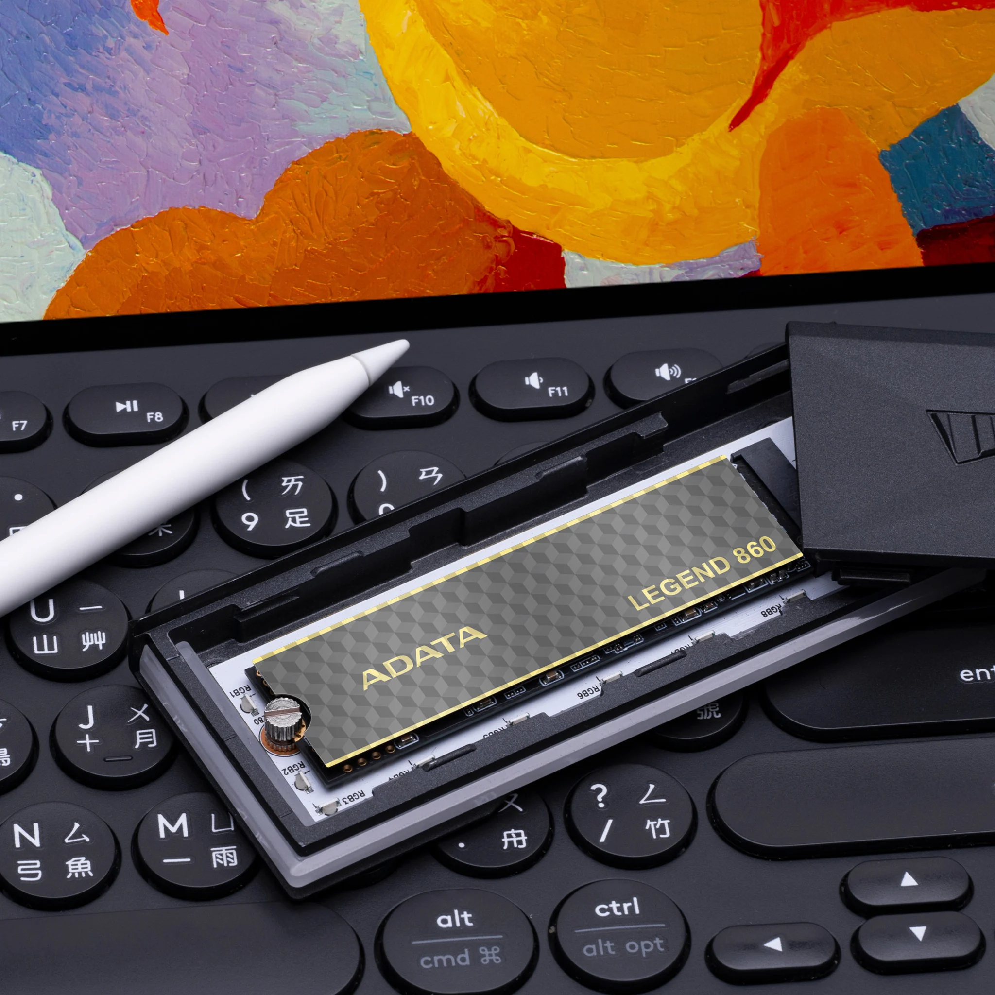 Imagen 9 de Unidad SSD AData Leyend 860 1TB M.2 22*80 PCIe4.0 Lec6000MB/s Esc4000MB/s