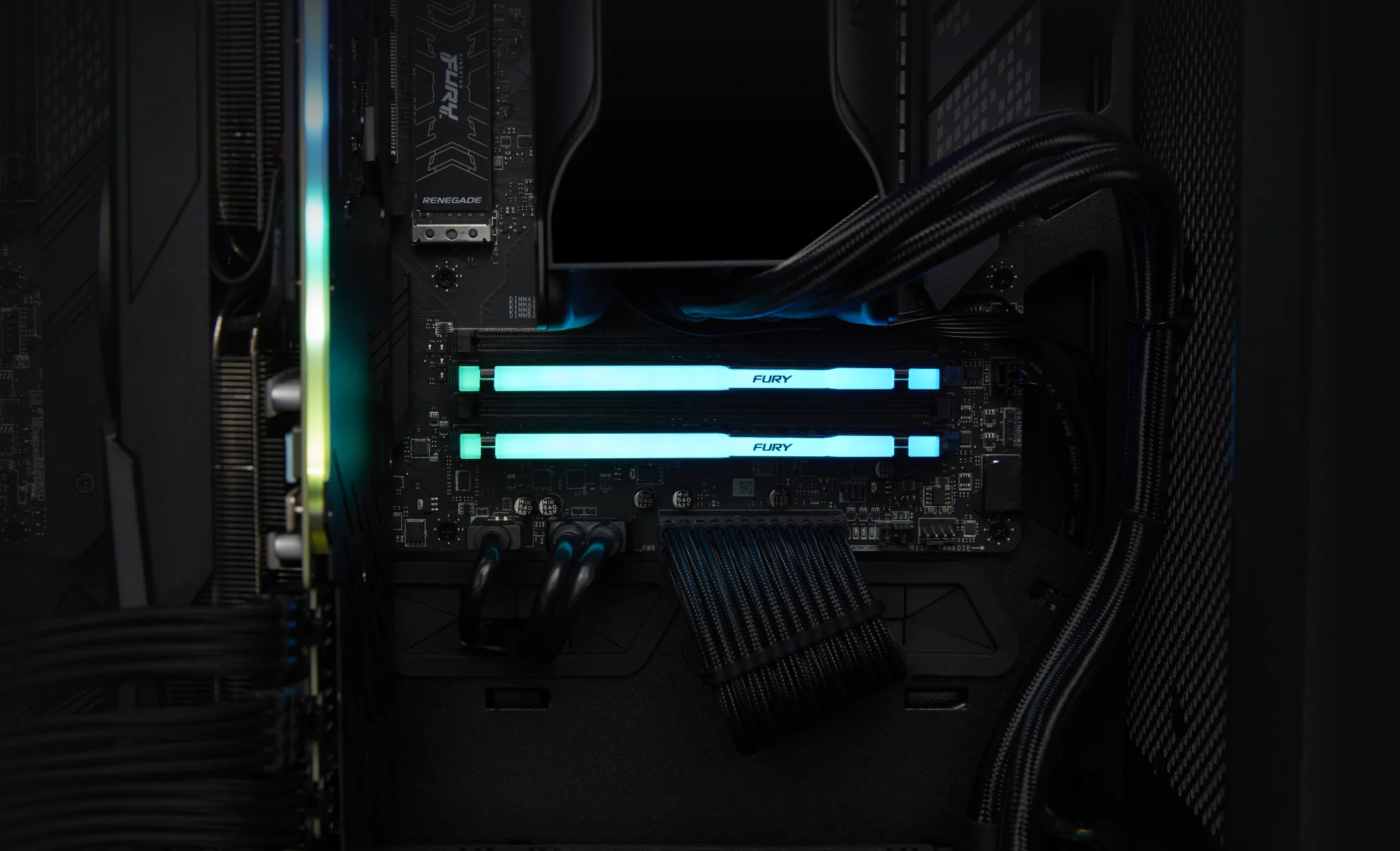 Imagen 10 de Kingston Fury - DDR5 SDRAM - 6400 MHz - Unbuffered - Non-ECC - FURY Beast RGB EXPO