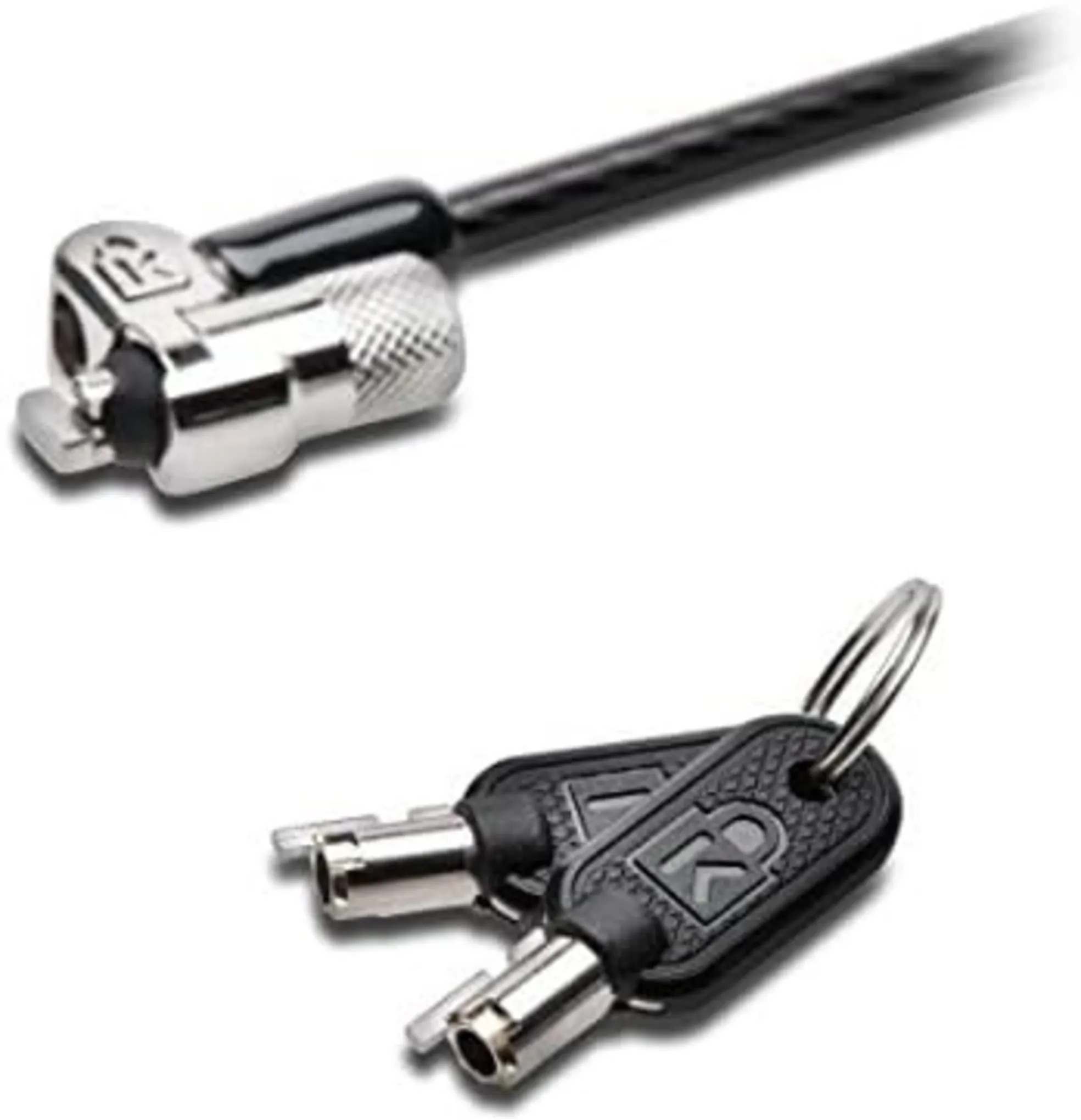 Imagen 1 de Cable de Seguridad Kensington K65020WW Acero al carbon Negro/Plata con Llave