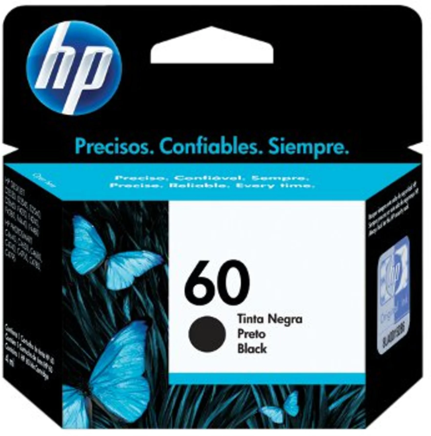 Imagen 4 de Cartridge de Tinta HP 60 Negro para Deskjet Envy Photosmart 4ml 200pag