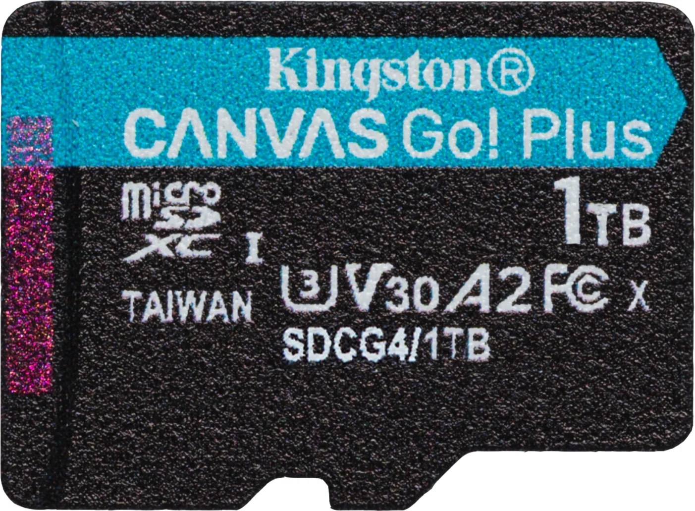 Imagen 1 de Memoria MicroSDXC 1TB Kingston Canvas Go Plus Cat10 UHS-I U3 V30 A2 Lec200MB/s