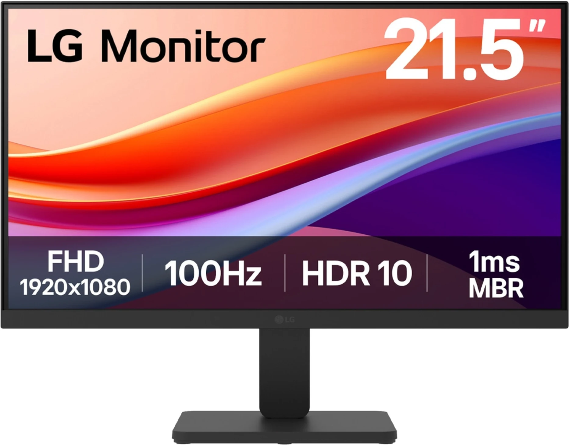 Imagen 0 de Monitor LG 22U401A-B 21.5" FHD 1920*1080 VA HDMI 100Hz HDR10 5 ms (GTG)