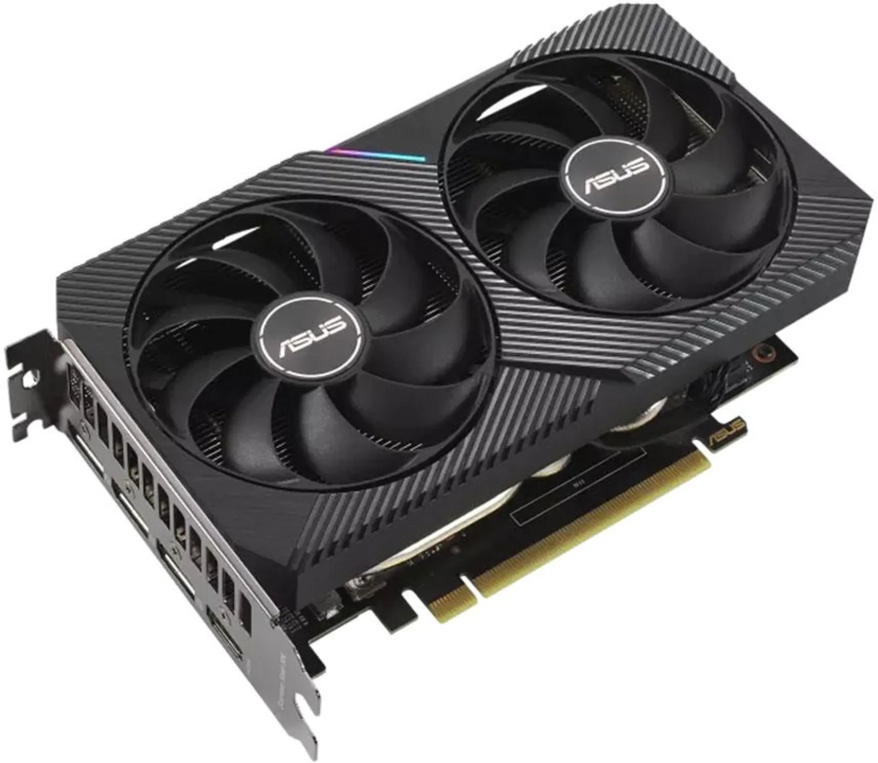 Imagen 2 de Tarjeta de Video Asus Dual GF-RTX3060-O12G-V2 12GB GDDR6 PCIe4.0 3*DP HDMI ATX