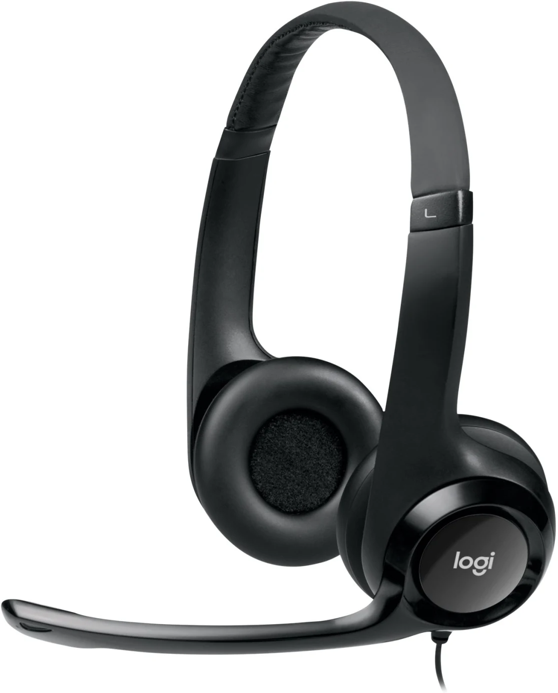 Imagen 7 de Cintillo Multimedia Logitech H390 ClearChat Comfort Alámbrico USB Color Negro